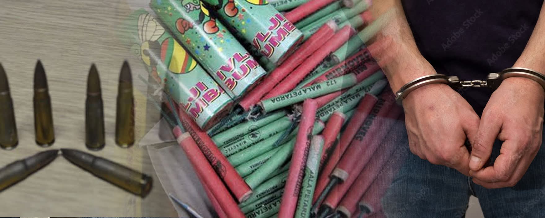 Është privuar nga liria një banor i Kumanovës, janë gjetur mjete piroteknike, vijon kallëzimi përkatës